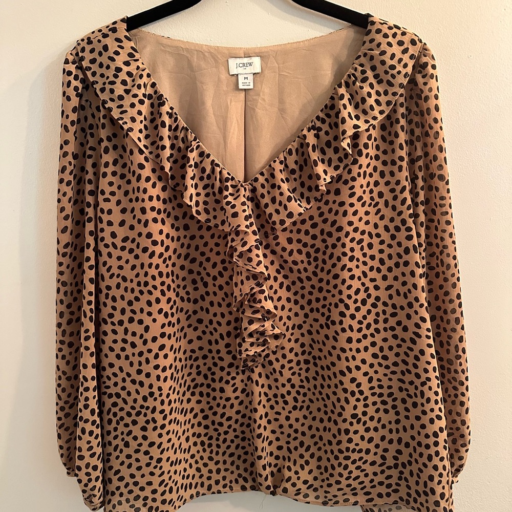 J Crew Women’s Blouse Size M